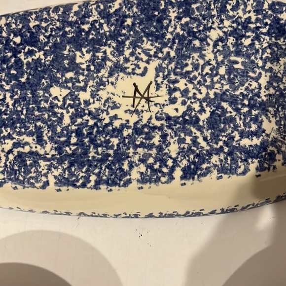 Molly Dallas Blue Spatterware Four Bowls One Tray - Picture 6 of 8